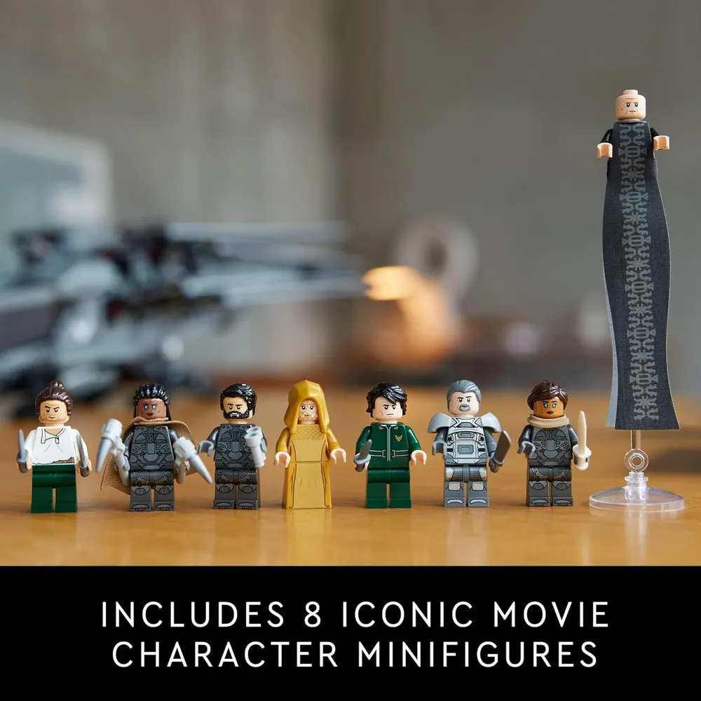 Lego Icons Dune Ornitóptero Real Atreides, modelo coleccionable para adultos
