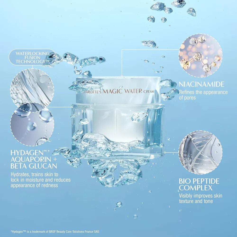 CREMA FACIAL CHARLOTTE TILBURY MAGIC WATER HIDRATANTE