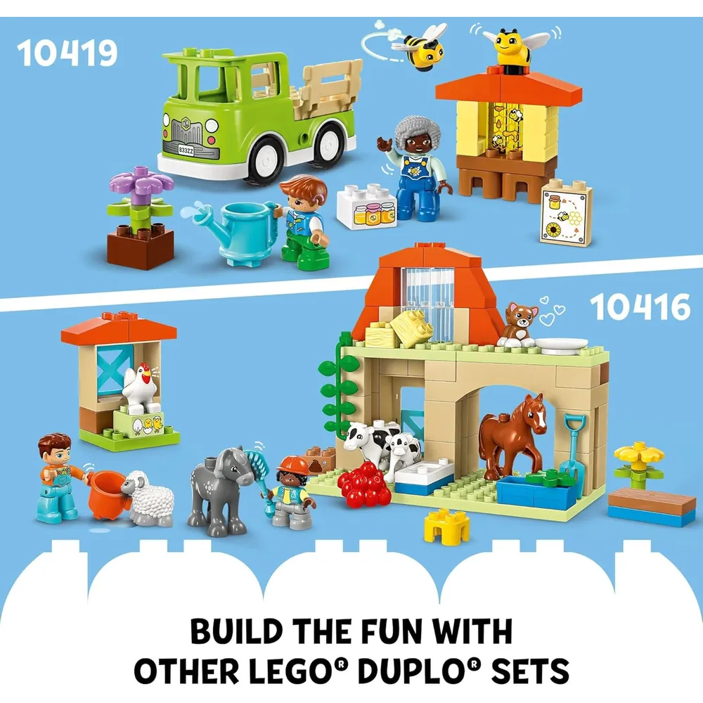 Lego Duplo Cuidado de animales en la granja, set educativo para niños