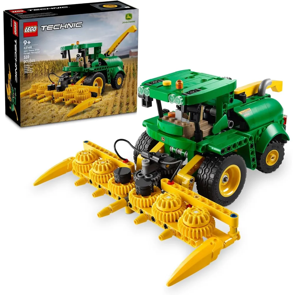 Lego Technic Tractor cosechador John Deere 9700, juguete agrícola para niños