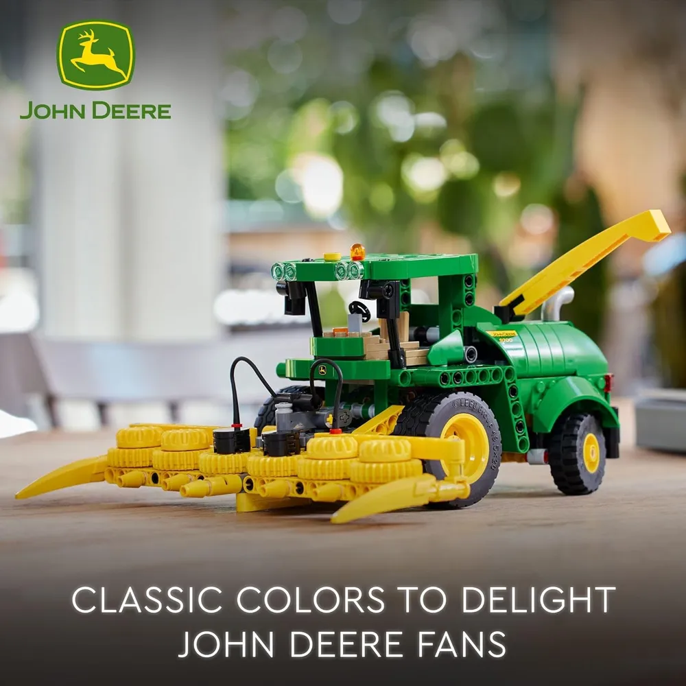 Lego Technic Tractor cosechador John Deere 9700, juguete agrícola para niños