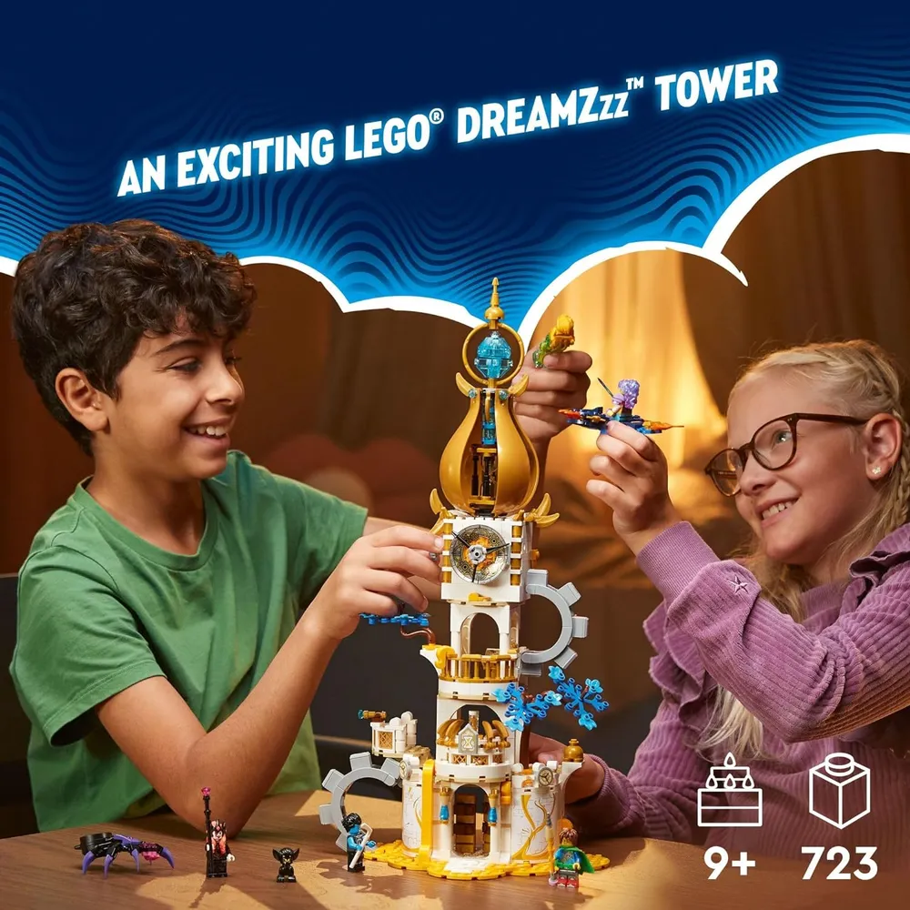 Lego Dreamzzz Torre del Hombre de Arena, castillo de juguete para niños