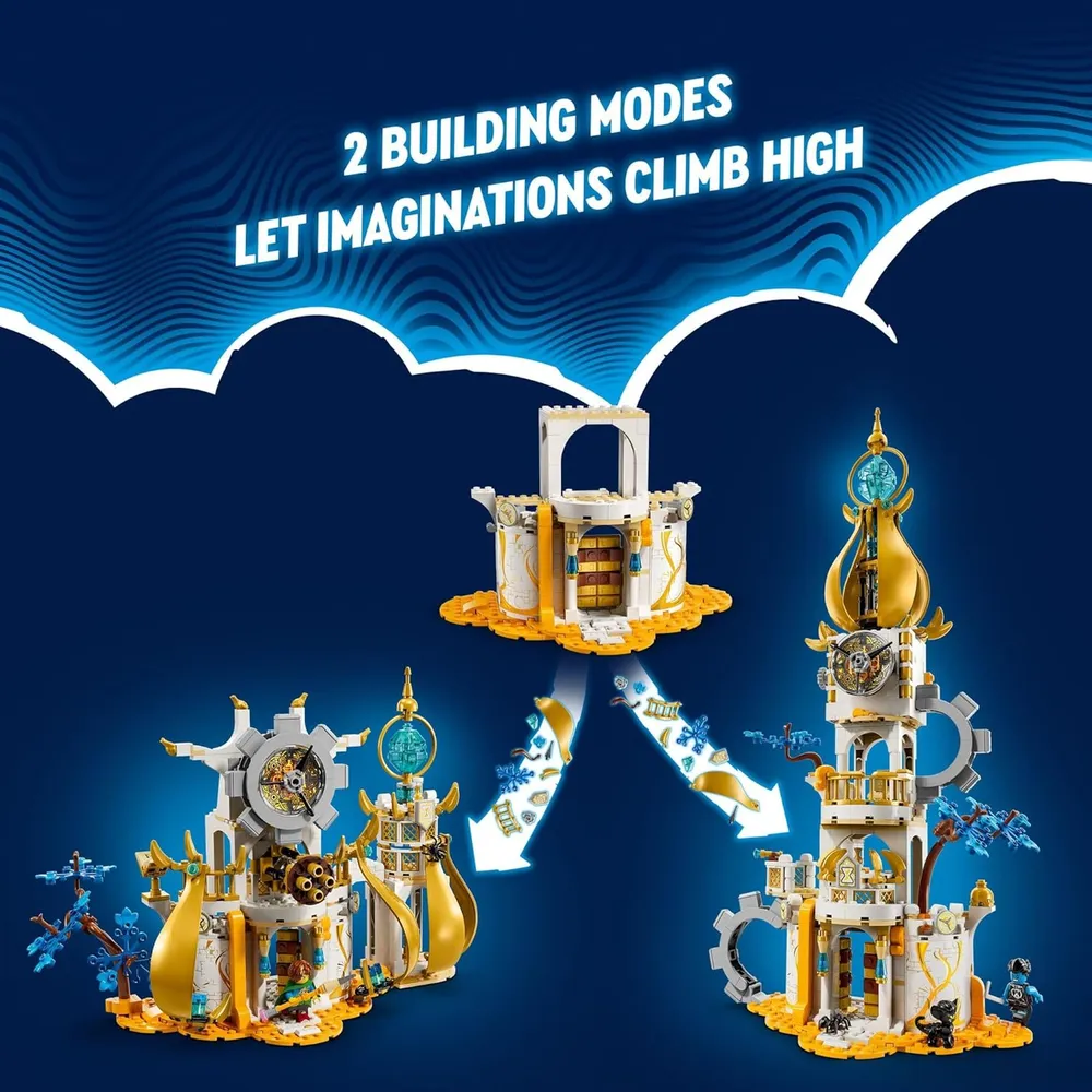 Lego Dreamzzz Torre del Hombre de Arena, castillo de juguete para niños
