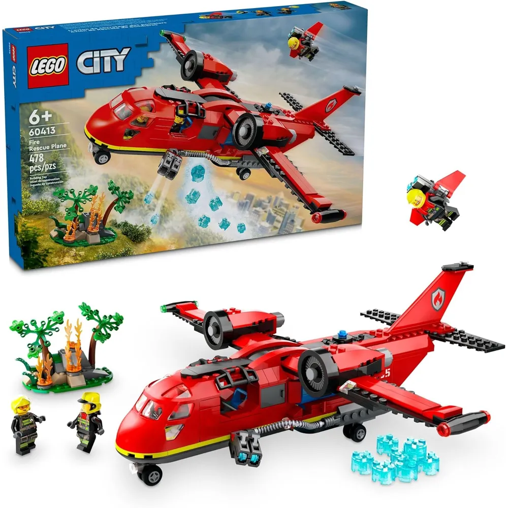 LEGO CITY AVIÓN DE BOMBEROS
