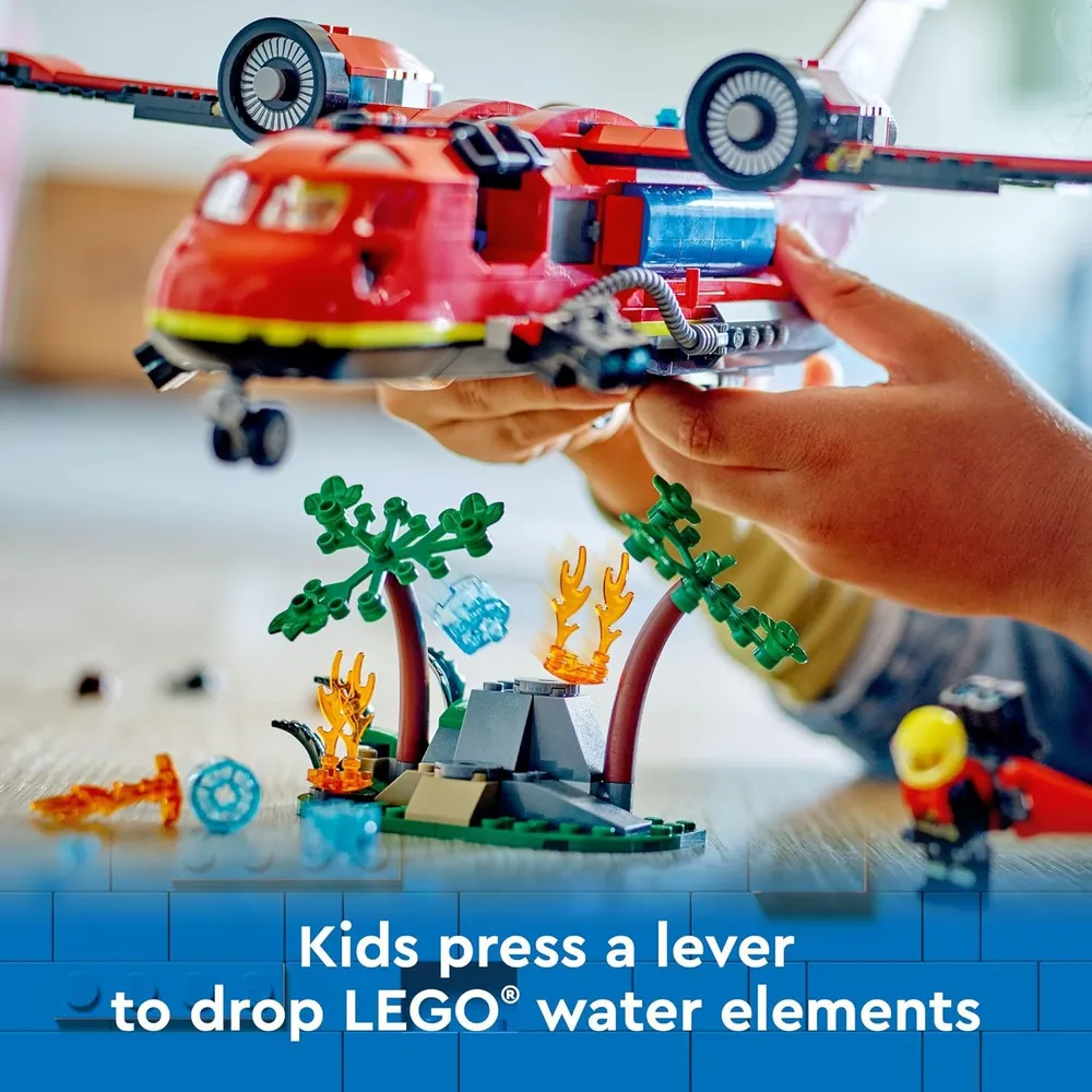 LEGO CITY AVIÓN DE BOMBEROS