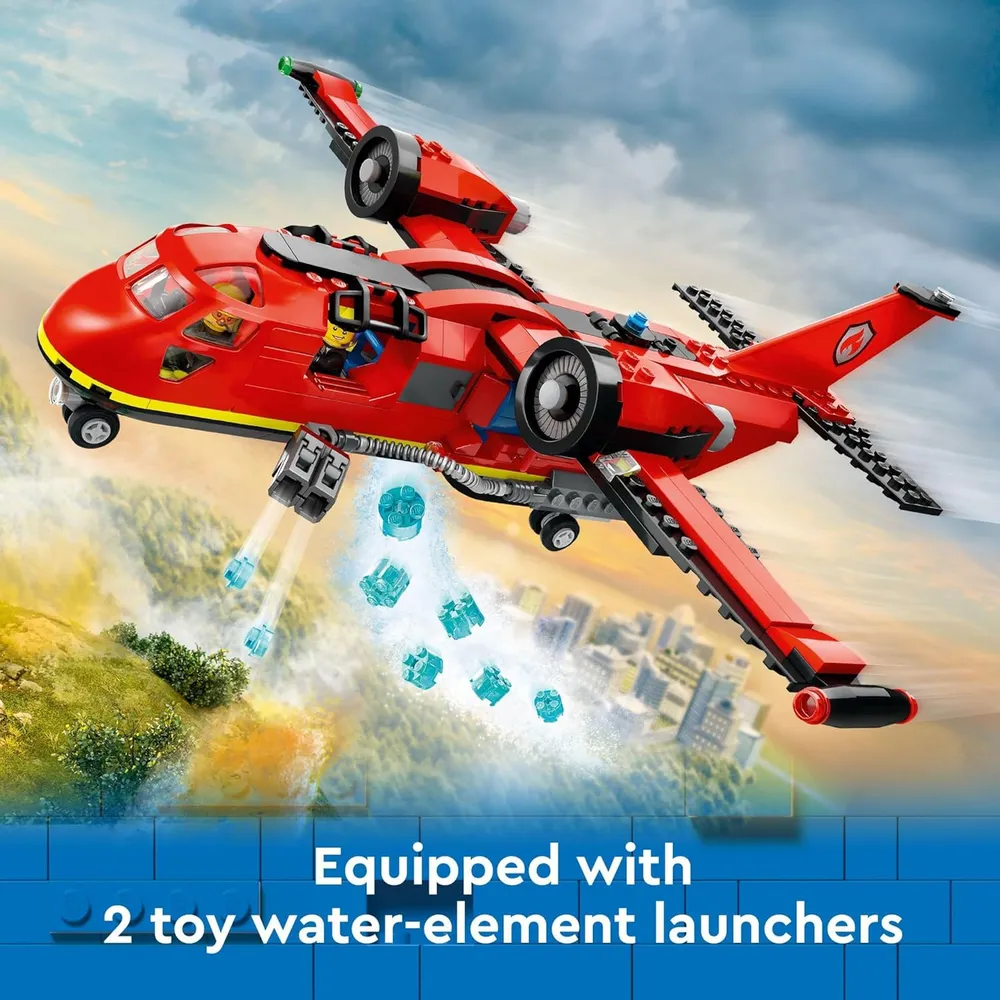 LEGO CITY AVIÓN DE BOMBEROS