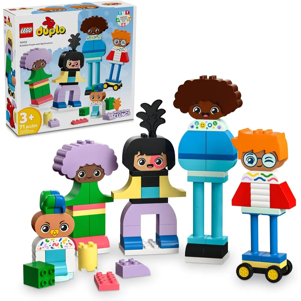 Lego Duplo Town Figuras con grandes emociones, juguete educativo para niños
