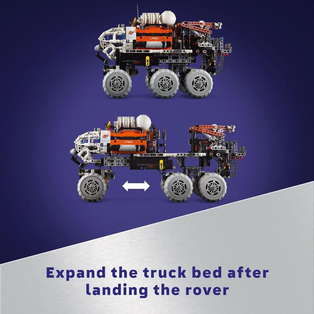 Lego Technic Mars Crew Exploration Rover, kit de construcción avanzado