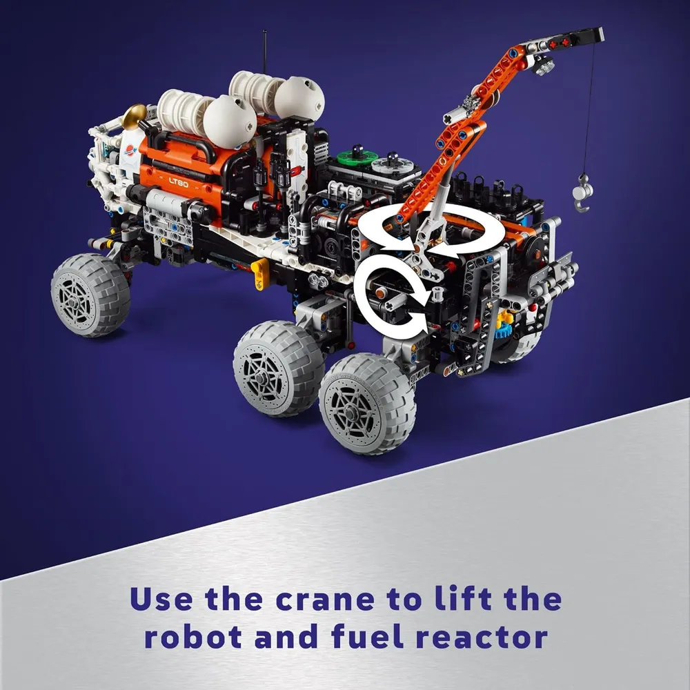 Lego Technic Mars Crew Exploration Rover, kit de construcción avanzado