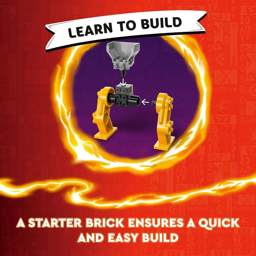 Lego Ninjago Mech de batalla de Arin, juguete ninja para niños