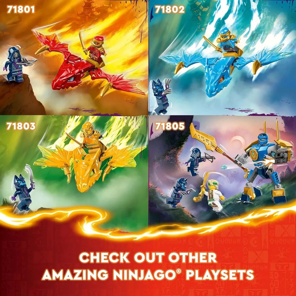 Lego Ninjago Mech de batalla de Arin, juguete ninja para niños