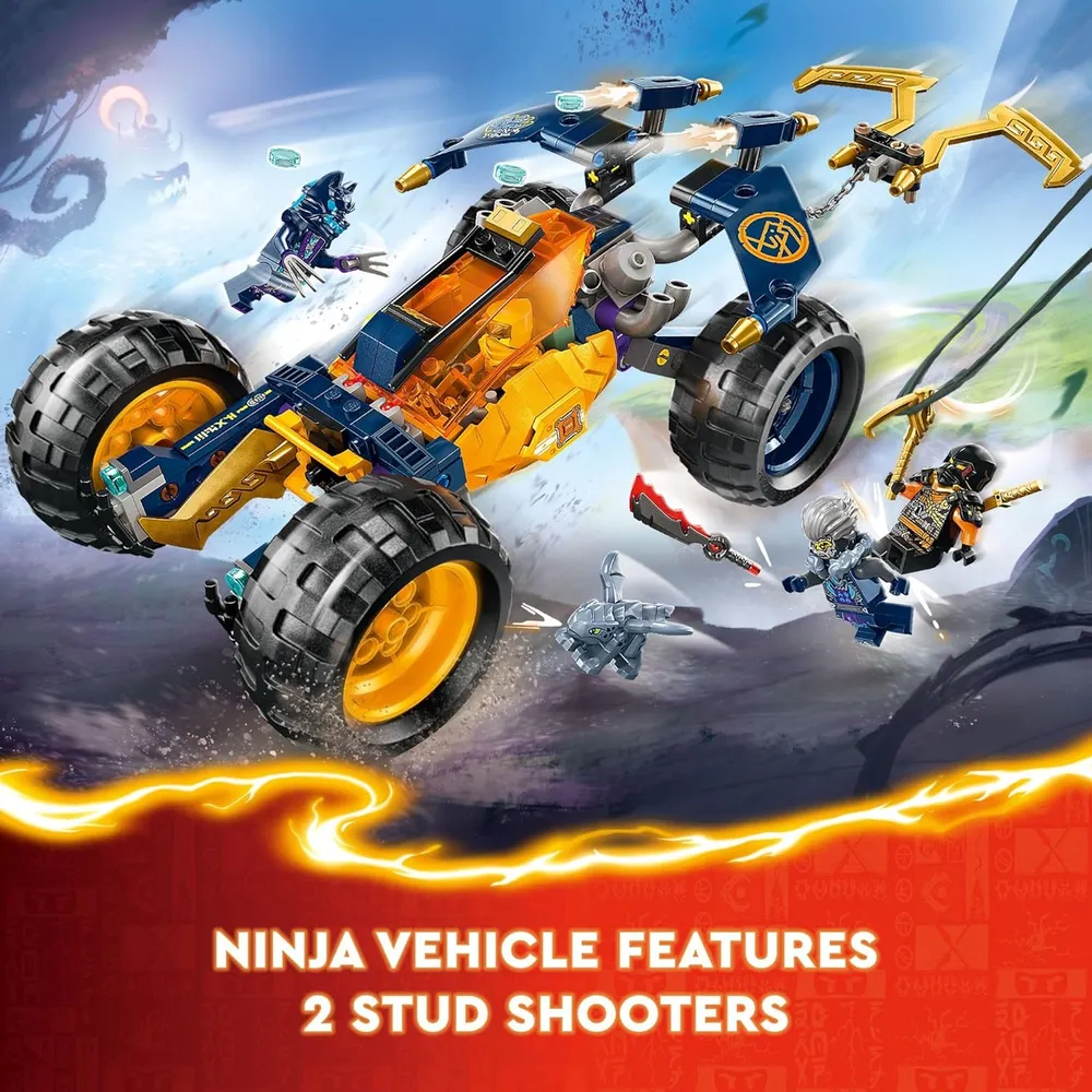 b0cgy3dxtr_2_webp.webp LEGO NINJAGO BUGGY TODOTERRENO DE ARIN CON DRAGÓN Y 4 MINIFIGURAS