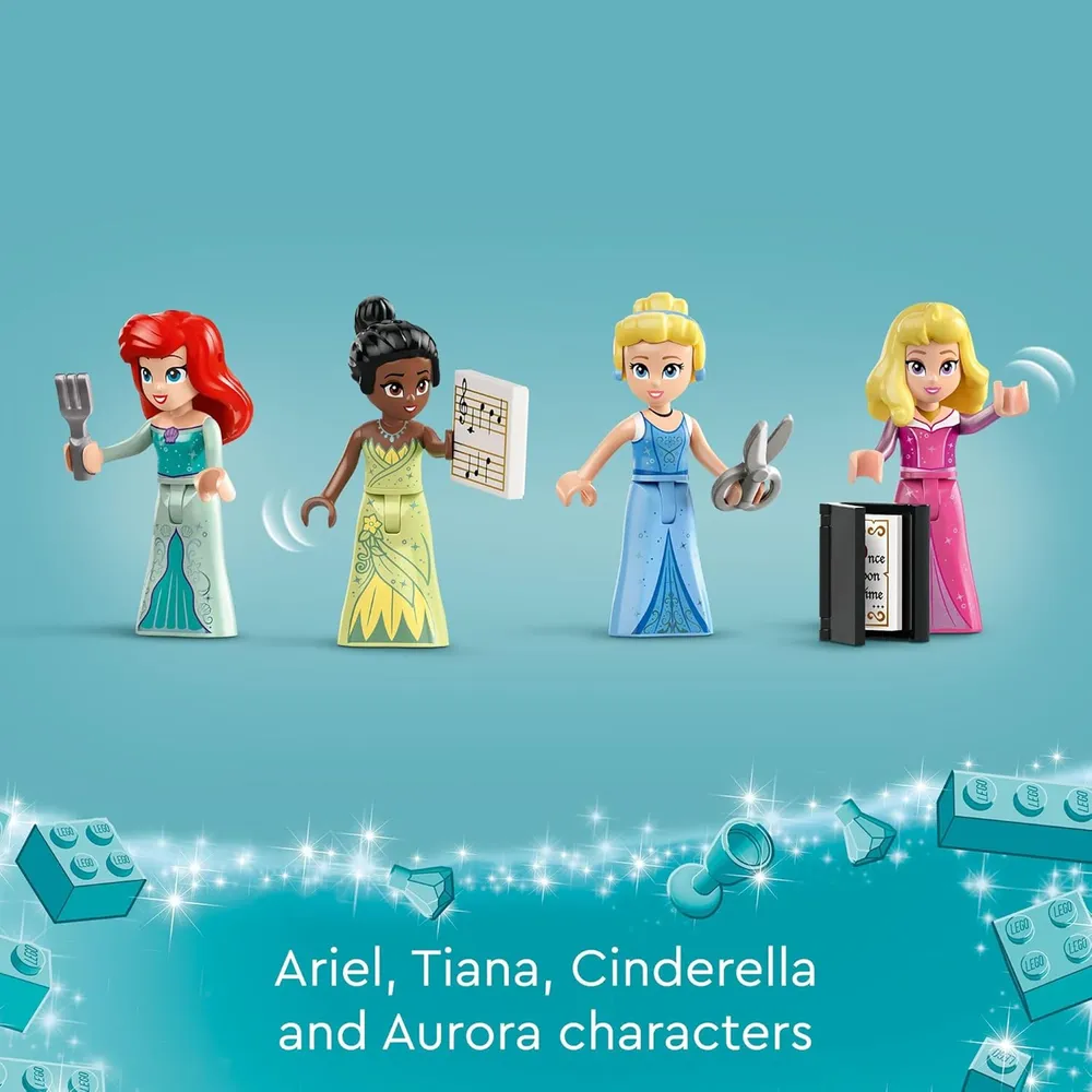Lego Disney Princess Market Adventure, set de juego de imitación para niños