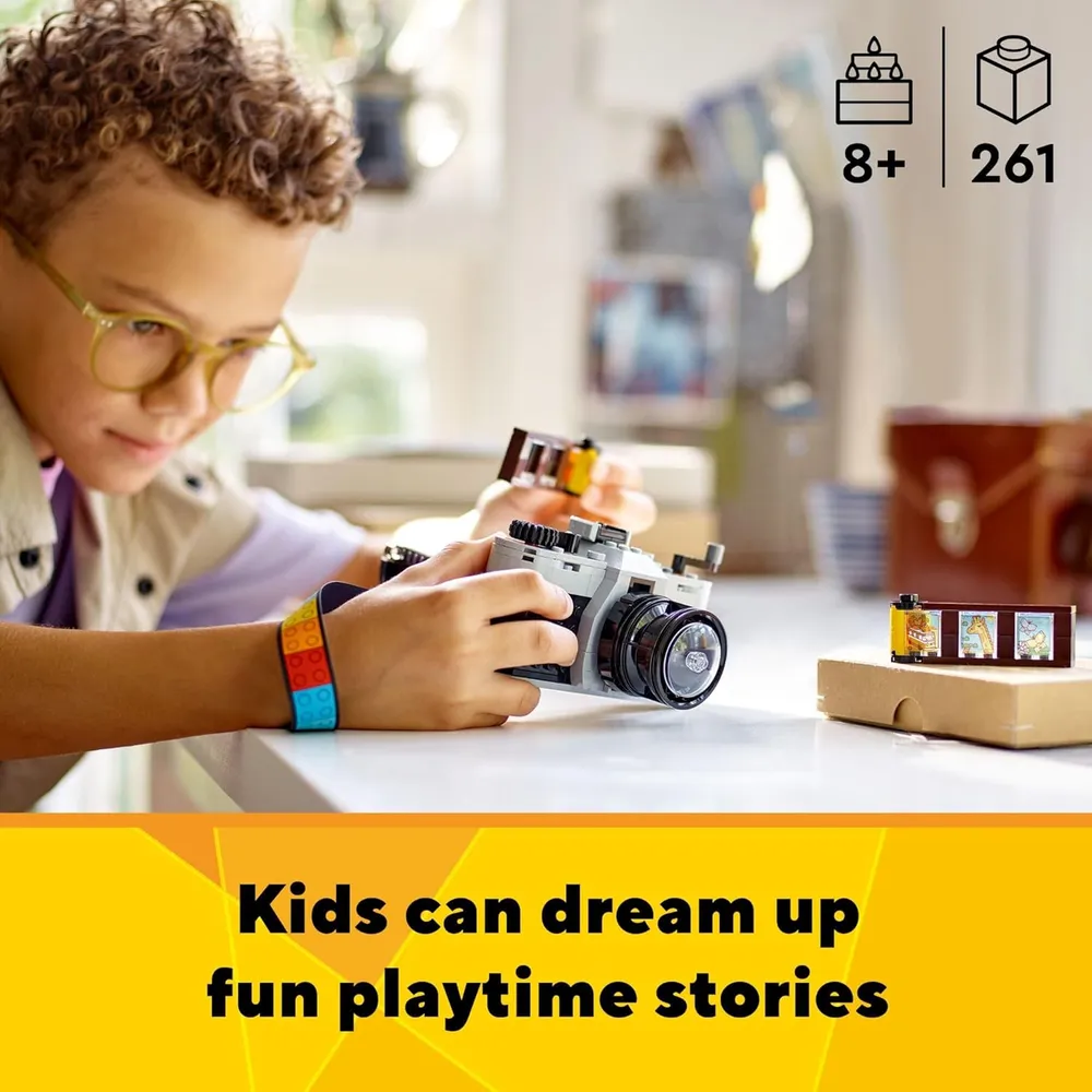 LEGO CREATOR 3 EN 1 CÁMARA RETRO: VIDEOCÁMARA O TELEVISOR