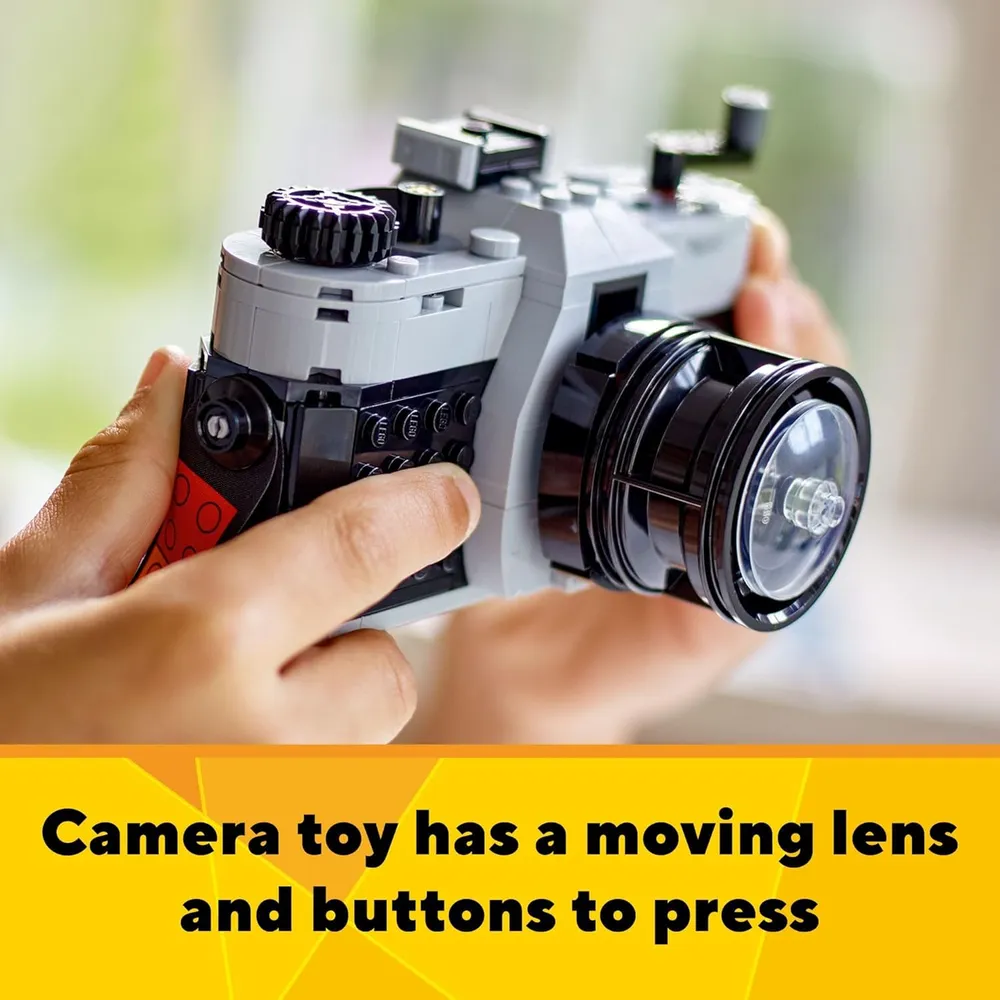 LEGO CREATOR 3 EN 1 CÁMARA RETRO: VIDEOCÁMARA O TELEVISOR