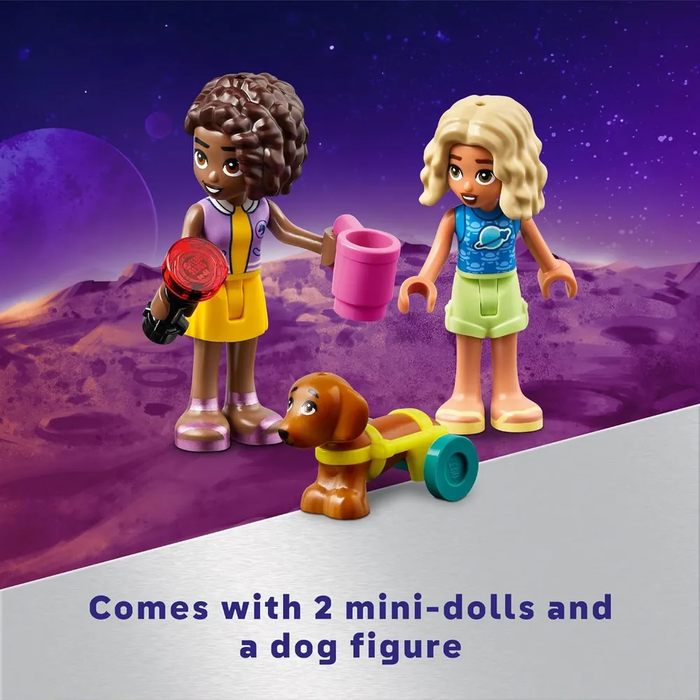 Lego Friends Vehículo de camping con telescopio, perro y 2 minimuñecas