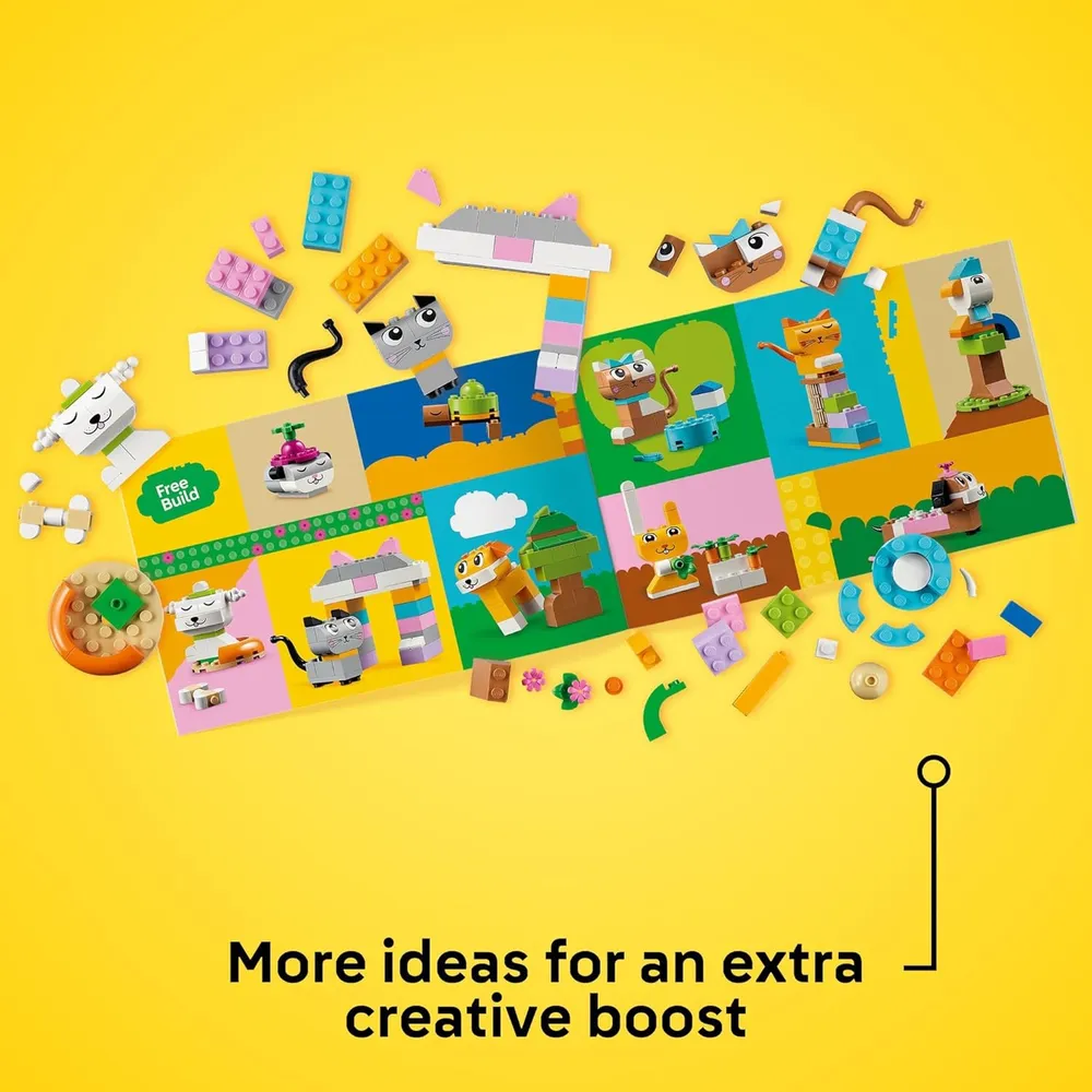 Lego Classic Mascotas Creativas, bloques para construir animales para niños