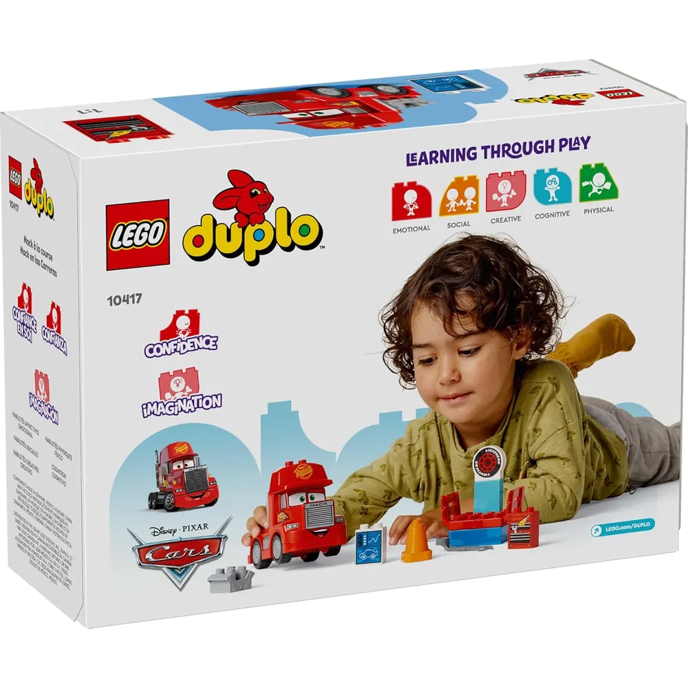 LEGO DISNEY PIXAR MACK EN LA PISTA DE CARRERAS