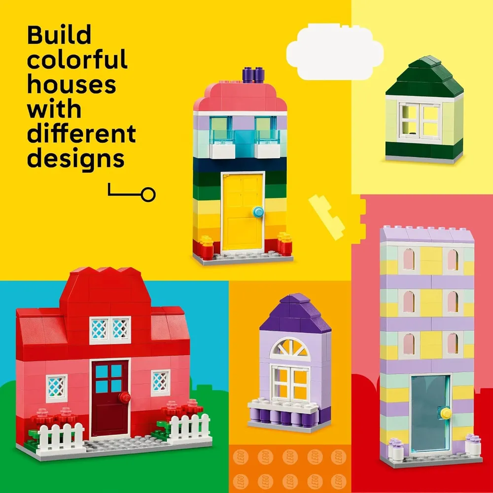 LEGO CLASSIC CASAS CREATIVAS CON ACCESORIOS