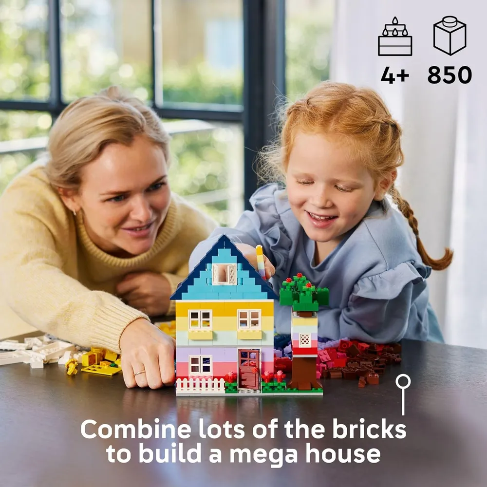 LEGO CLASSIC CASAS CREATIVAS CON ACCESORIOS