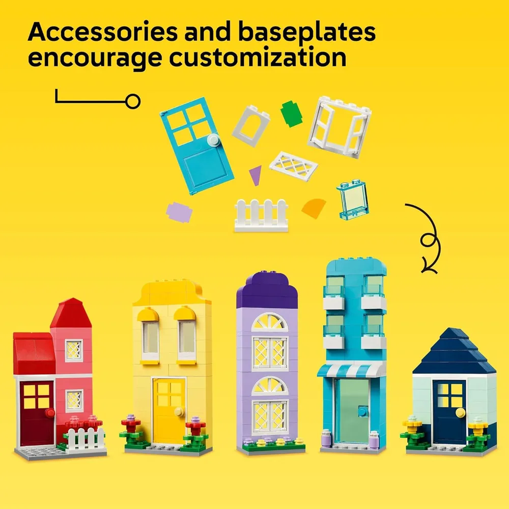 LEGO CLASSIC CASAS CREATIVAS CON ACCESORIOS