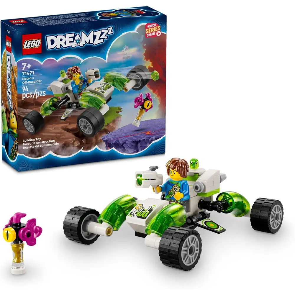 Lego Dreamzzz Coche todoterreno de Mateo con buggy y cuadricóptero