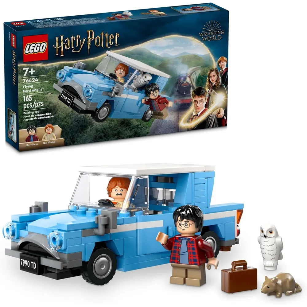 LEGO HARRY POTTER FORD ANGLIA VOLADOR CON 2 MINIFIGURAS