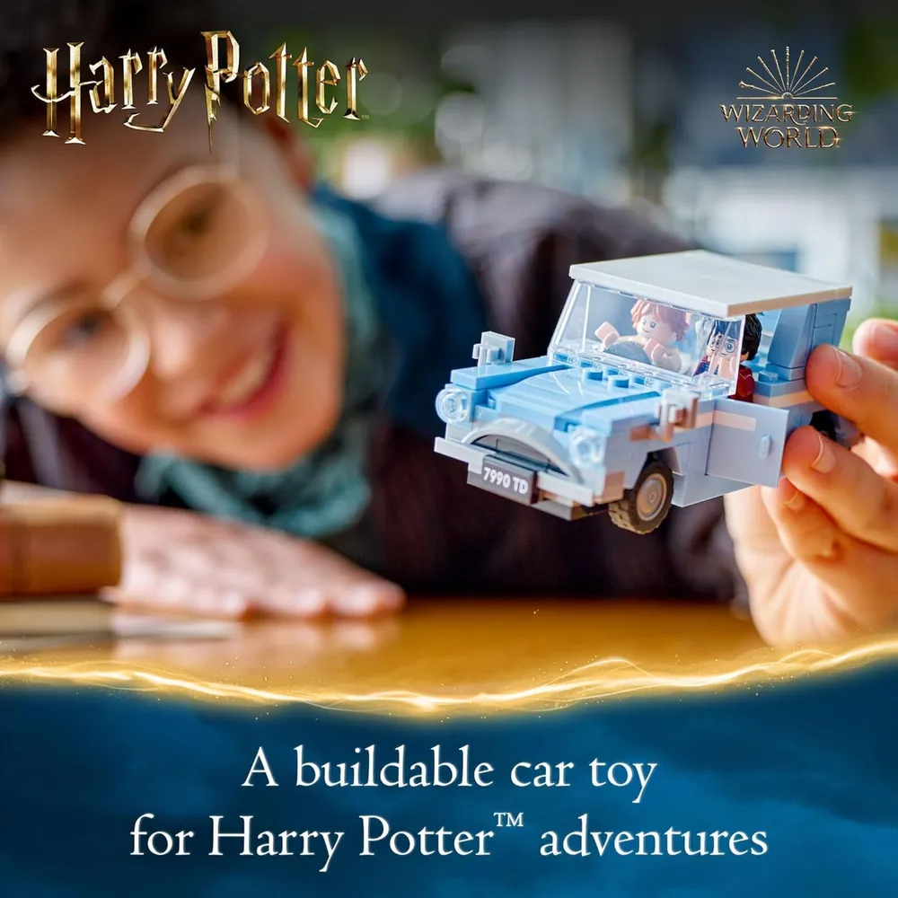 LEGO HARRY POTTER FORD ANGLIA VOLADOR CON 2 MINIFIGURAS