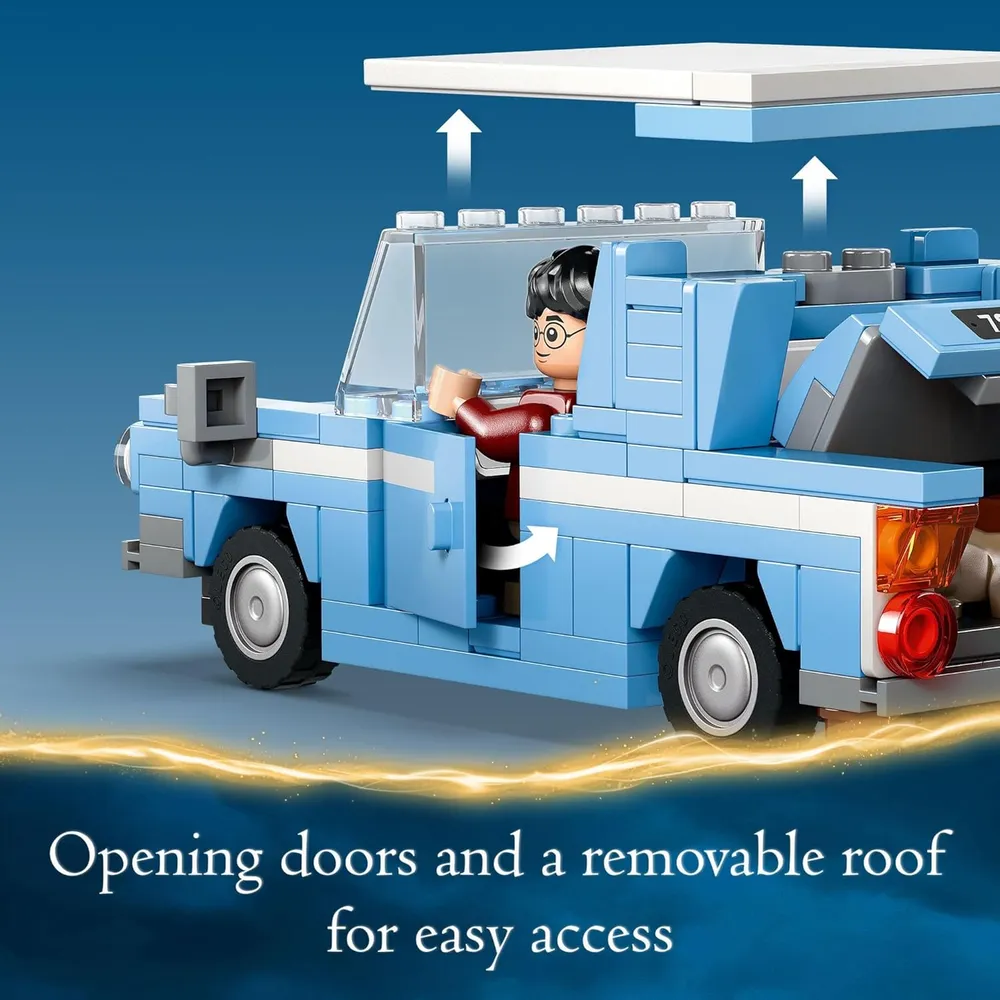 LEGO HARRY POTTER FORD ANGLIA VOLADOR CON 2 MINIFIGURAS