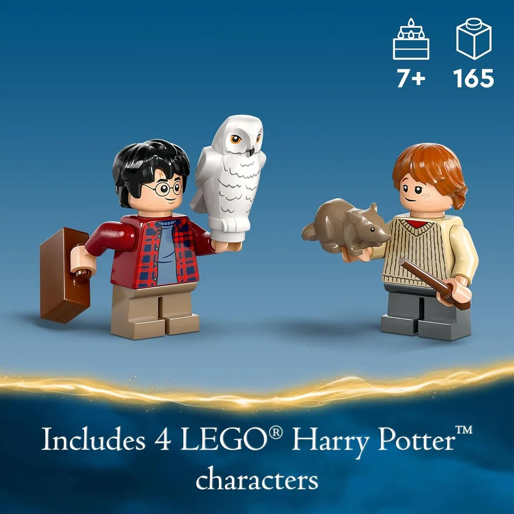 LEGO HARRY POTTER FORD ANGLIA VOLADOR CON 2 MINIFIGURAS