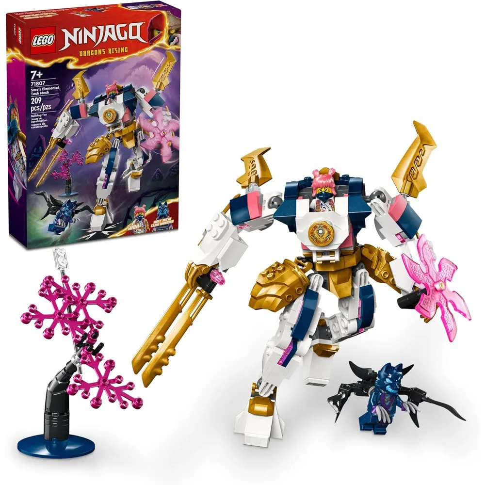 LEGO NINJAGO SORA'S ELEMENTAL TECH MECH