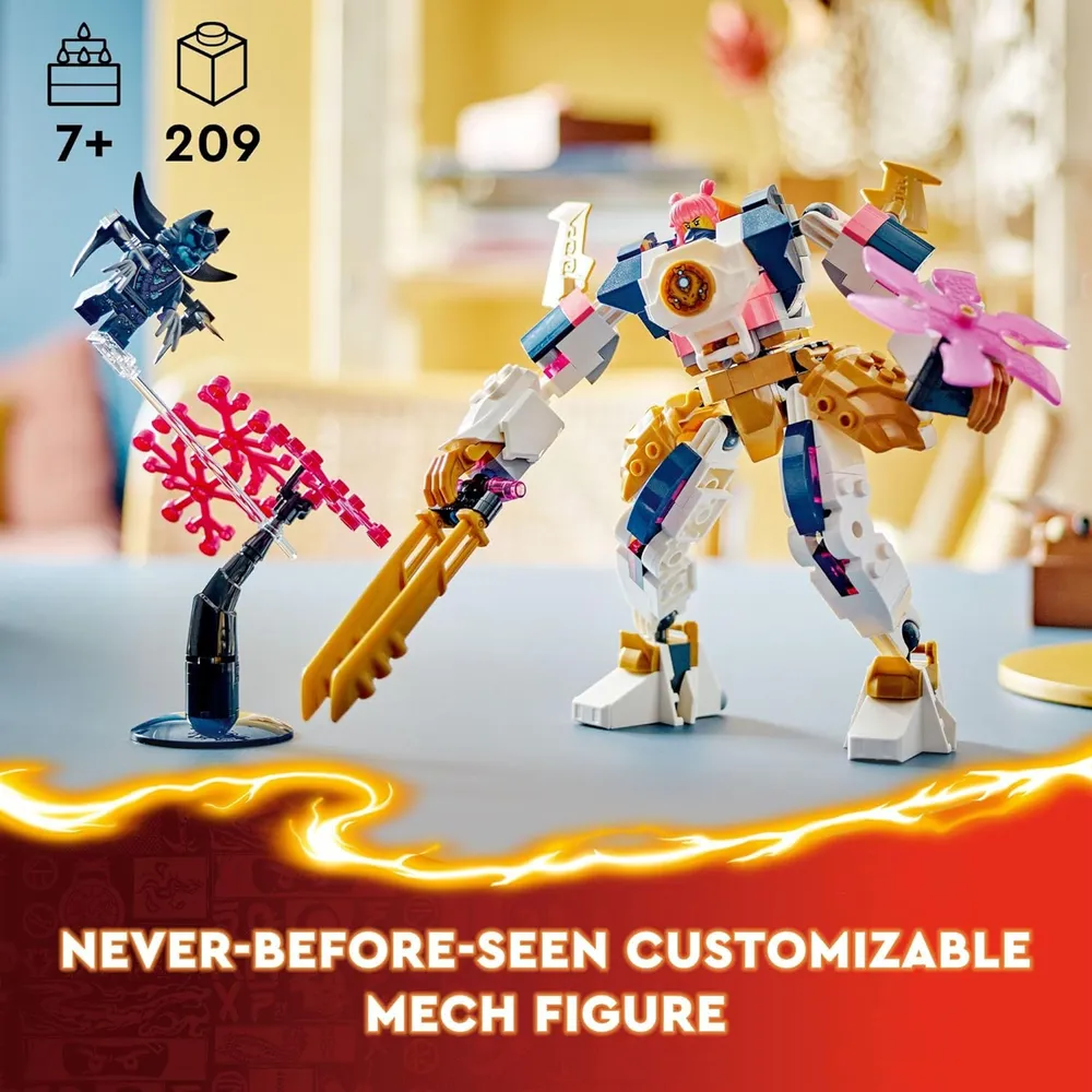 LEGO NINJAGO SORA'S ELEMENTAL TECH MECH