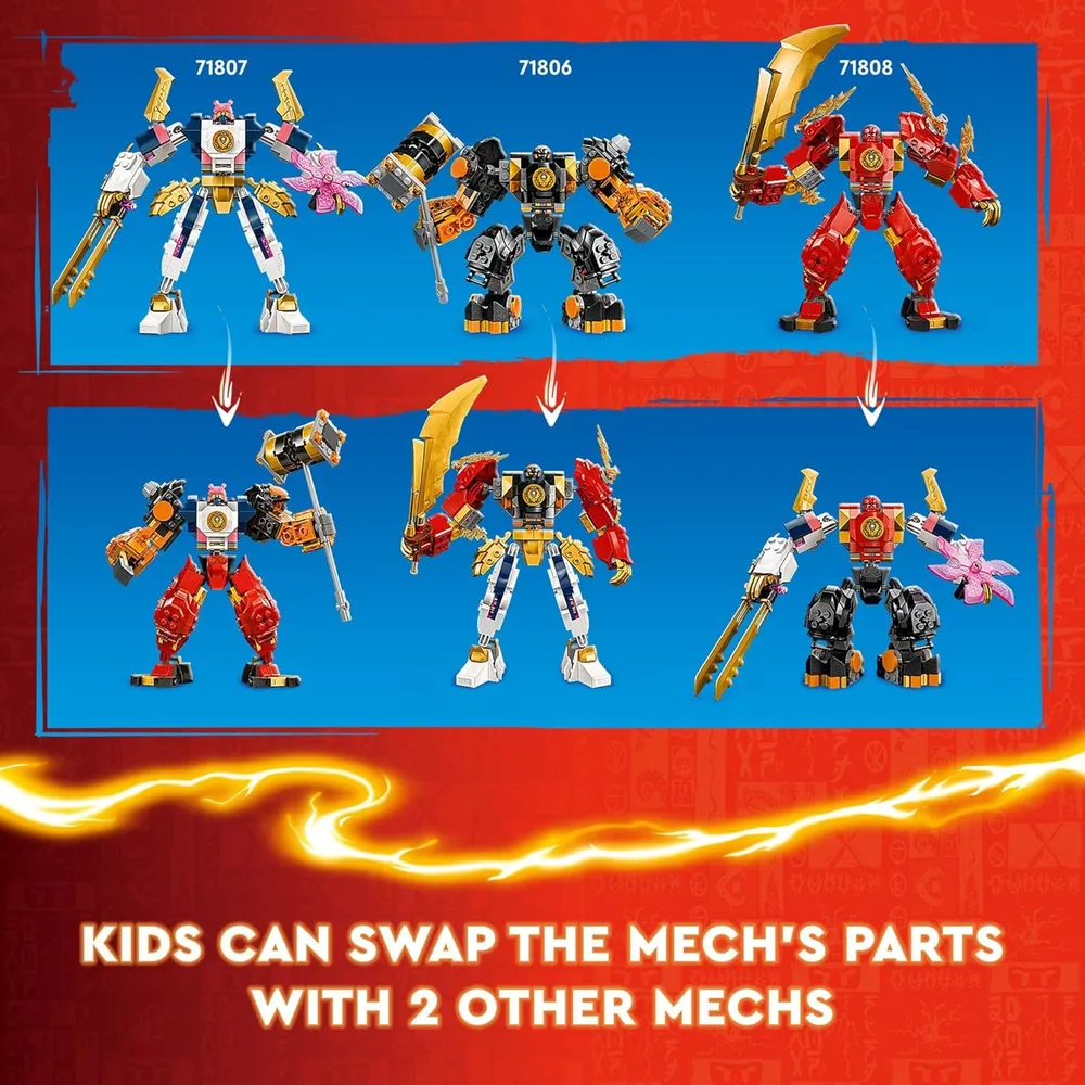 LEGO NINJAGO SORA'S ELEMENTAL TECH MECH