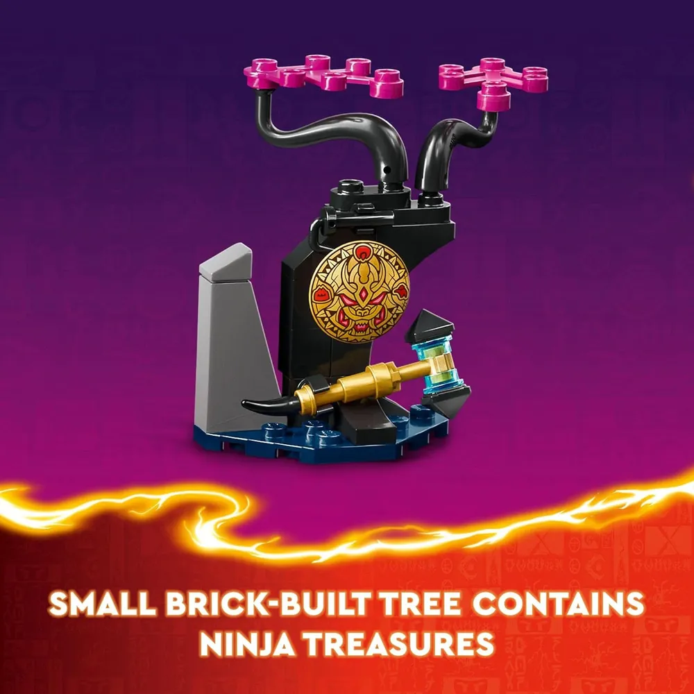 Lego Ninjago Egalt, el dragón maestro con 5 minifiguras ninja