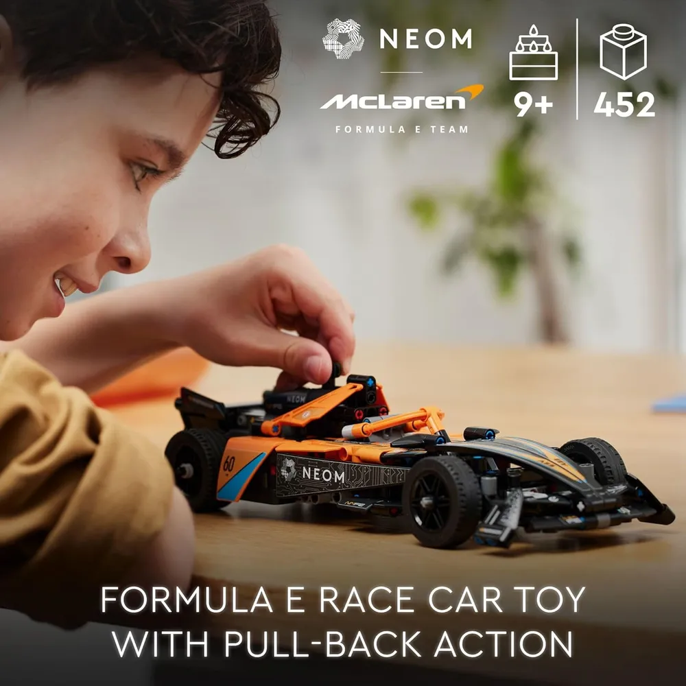 LEGO TECHNIC NEOM MCLAREN FÓRMULA E