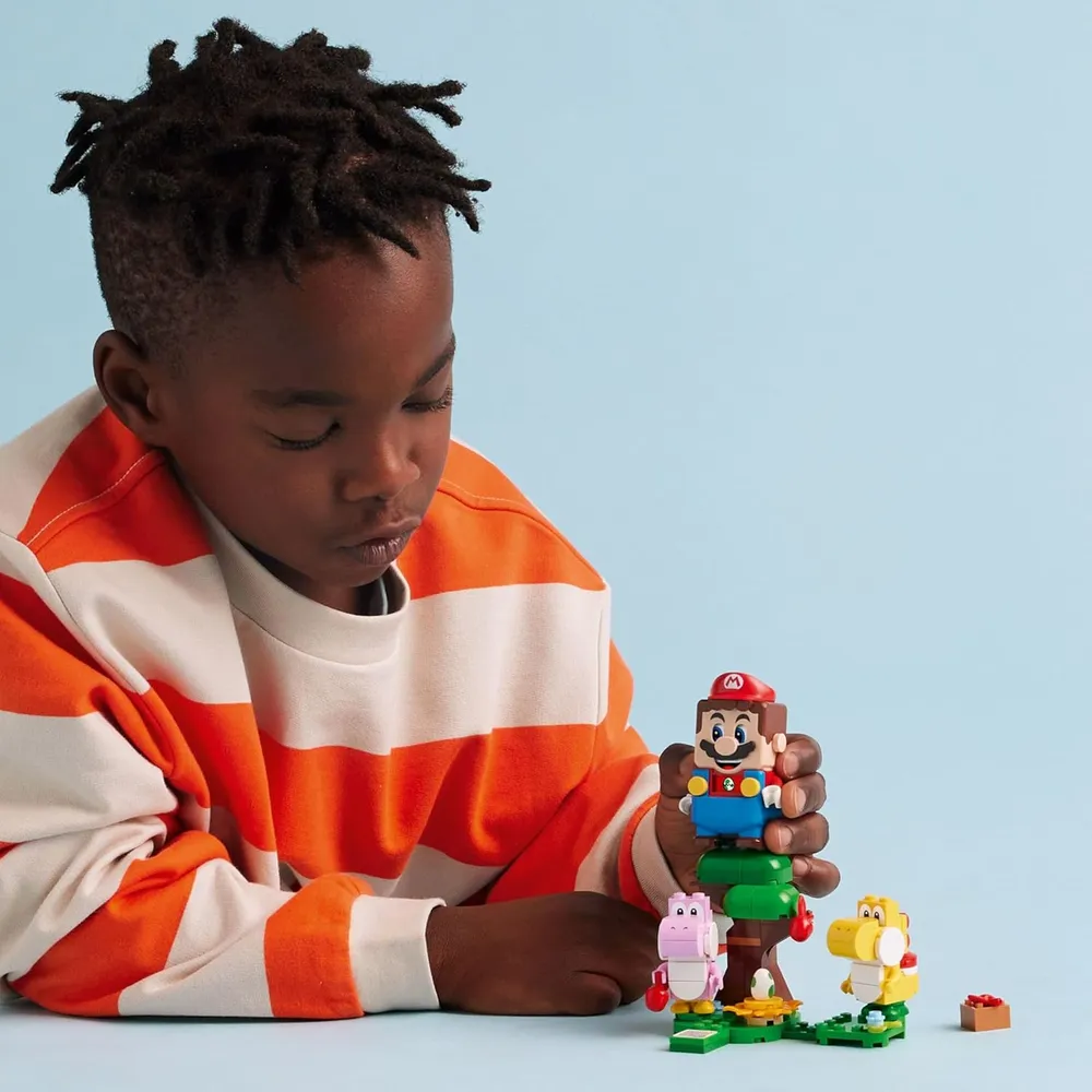 Lego Super Mario Yoshi's Egg-cellent Forest, set de expansión para niños