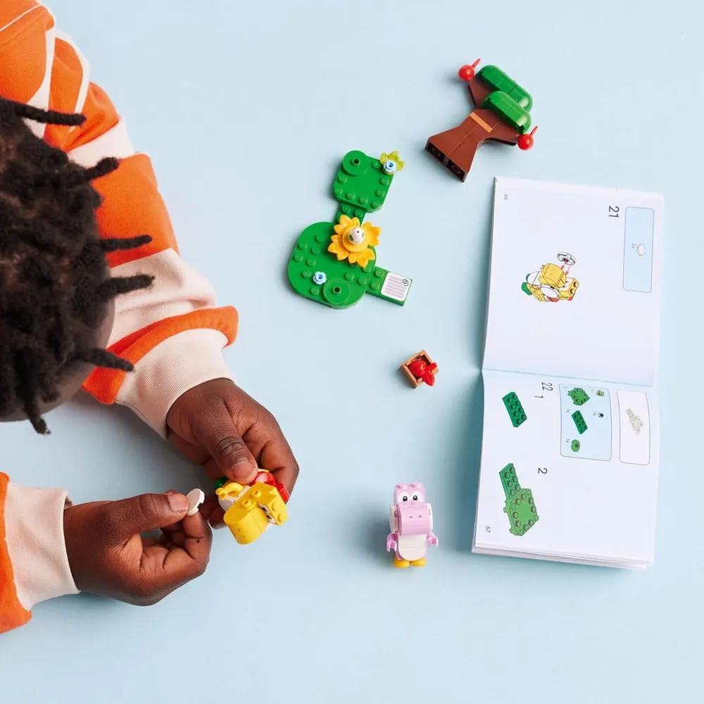 Lego Super Mario Yoshi's Egg-cellent Forest, set de expansión para niños
