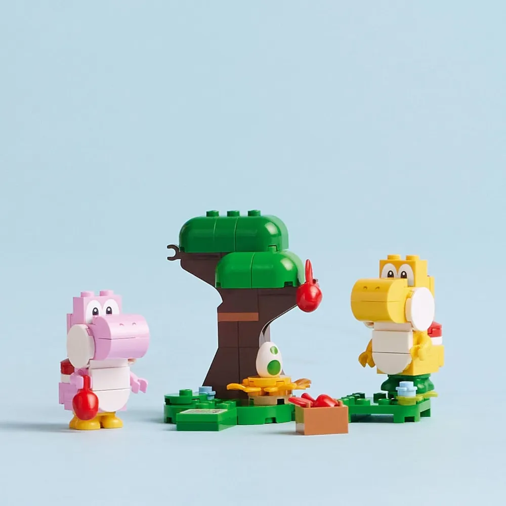 Lego Super Mario Yoshi's Egg-cellent Forest, set de expansión para niños