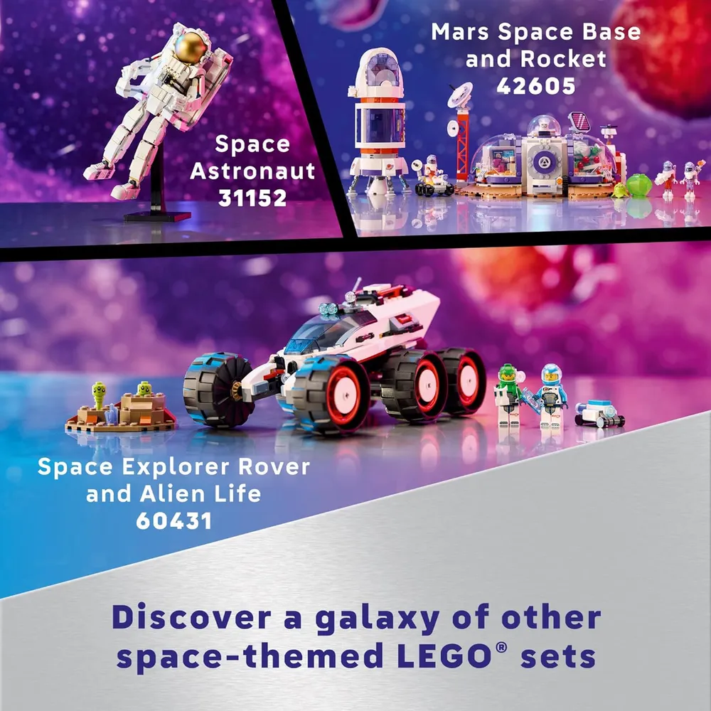 Lego Technic Tierra y Luna en órbita, juguete espacial para niños