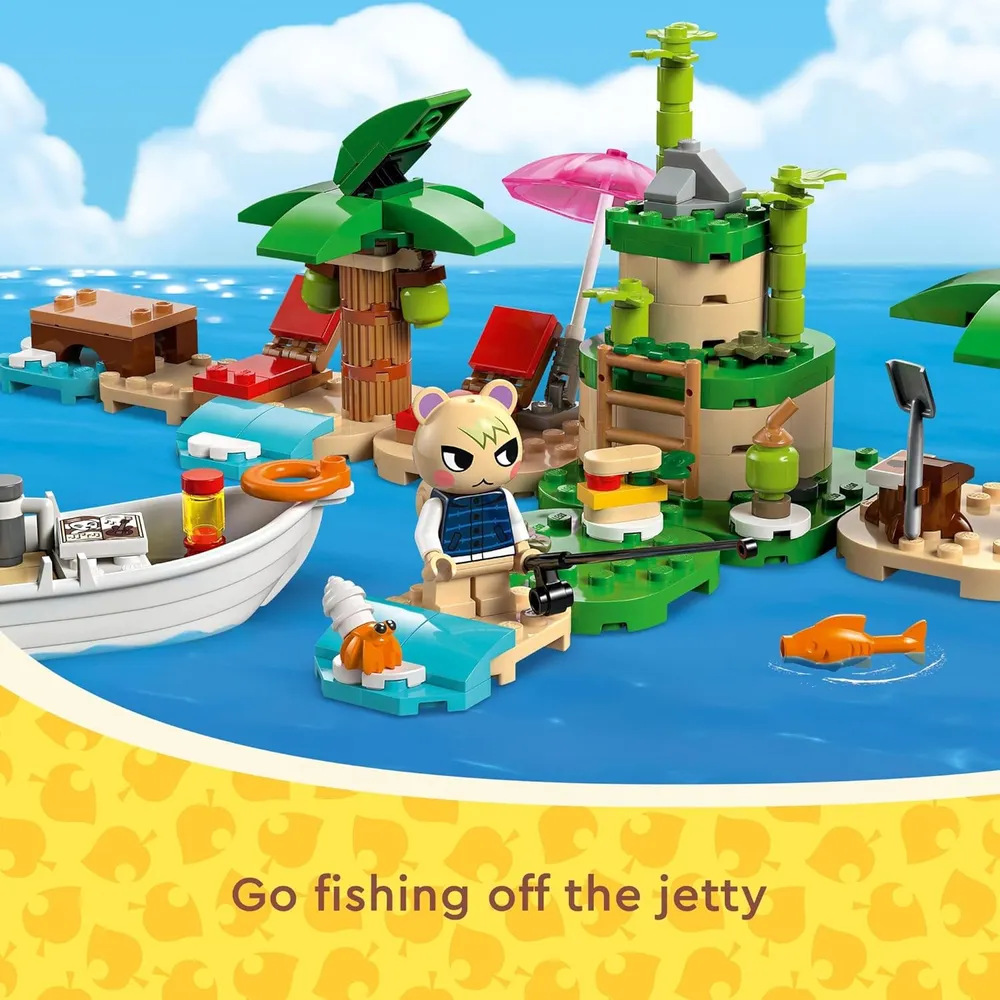LEGO ANIMAL CROSSING EXCURSIÓN EN BARCO A LA ISLA DE KAPP'N
