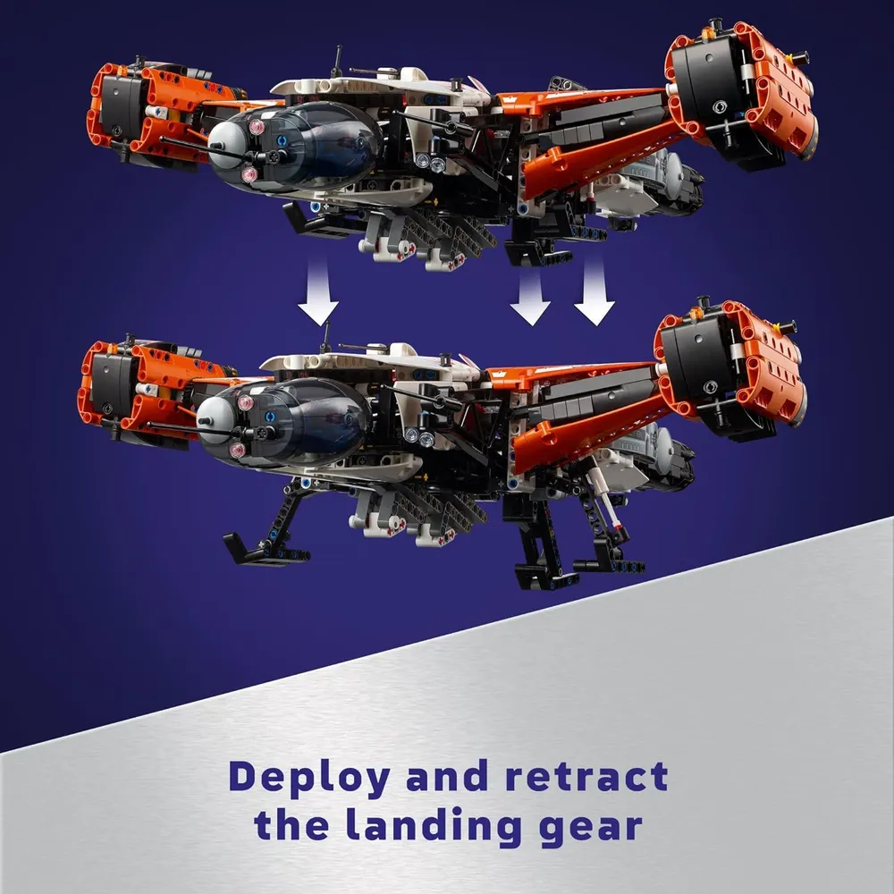 Lego Technic VTOL Nave de carga pesada LT81, juguete espacial para niños
