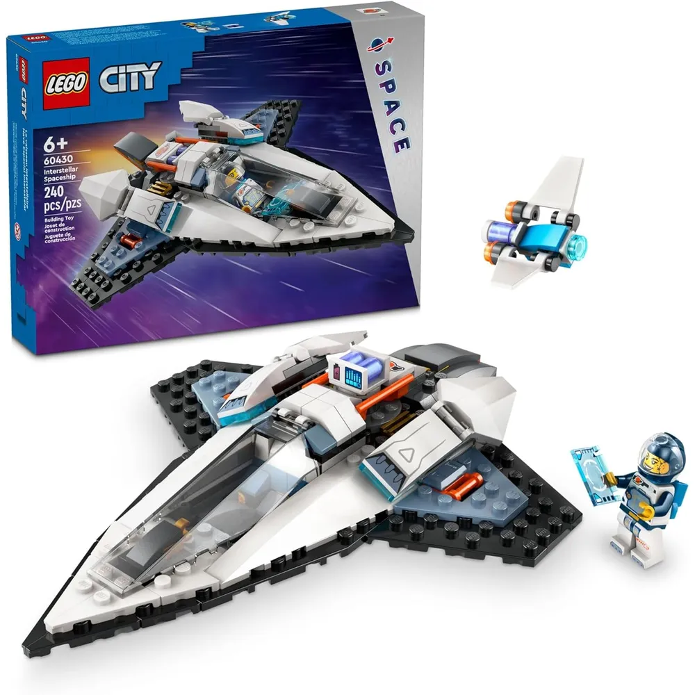 LEGO CITY NAVE ESPACIAL INTERESTELAR CON DRON Y ASTRONAUTA