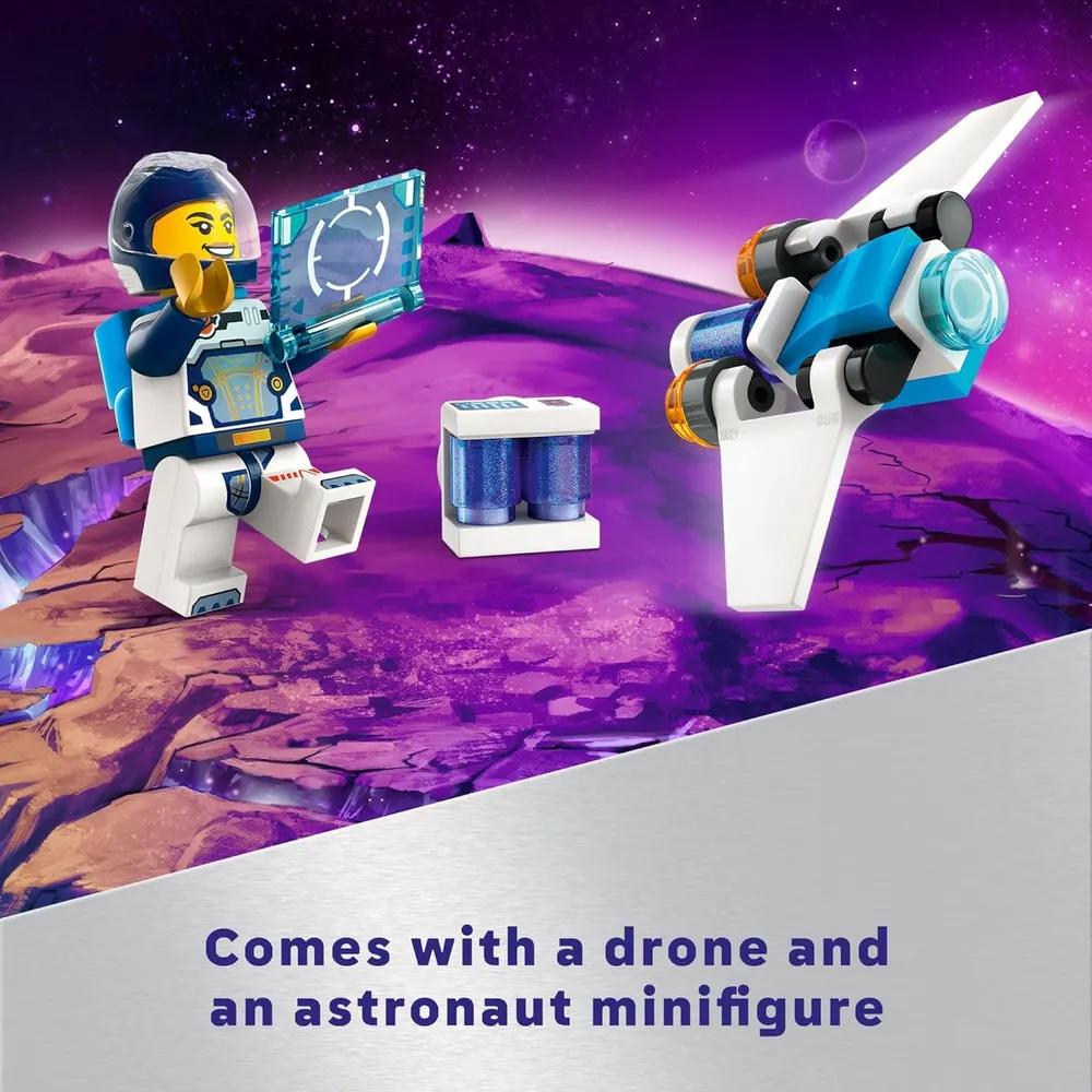 LEGO CITY NAVE ESPACIAL INTERESTELAR CON DRON Y ASTRONAUTA