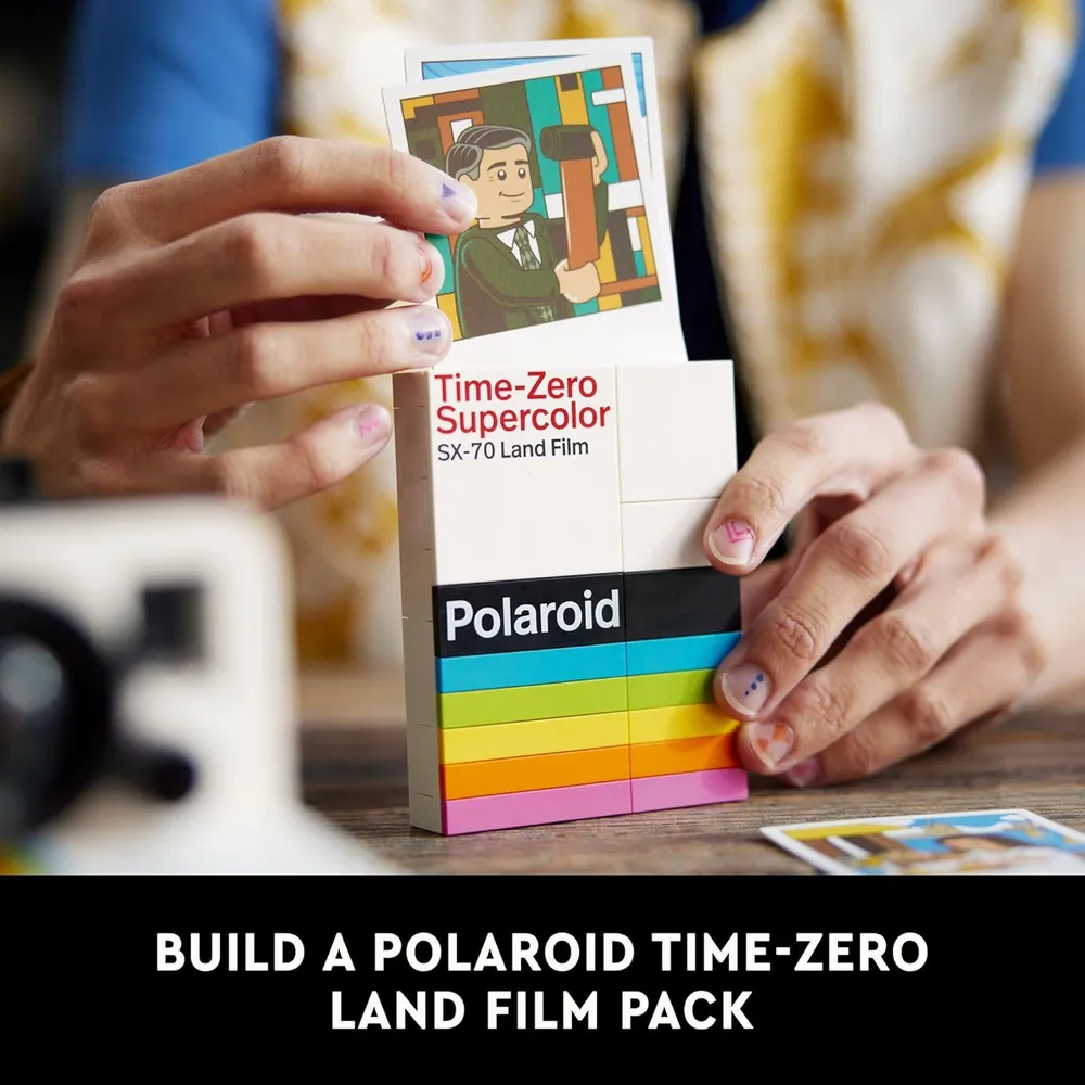 Lego Ideas Polaroid Onestep SX-70, set DIY para adultos, regalo creativo