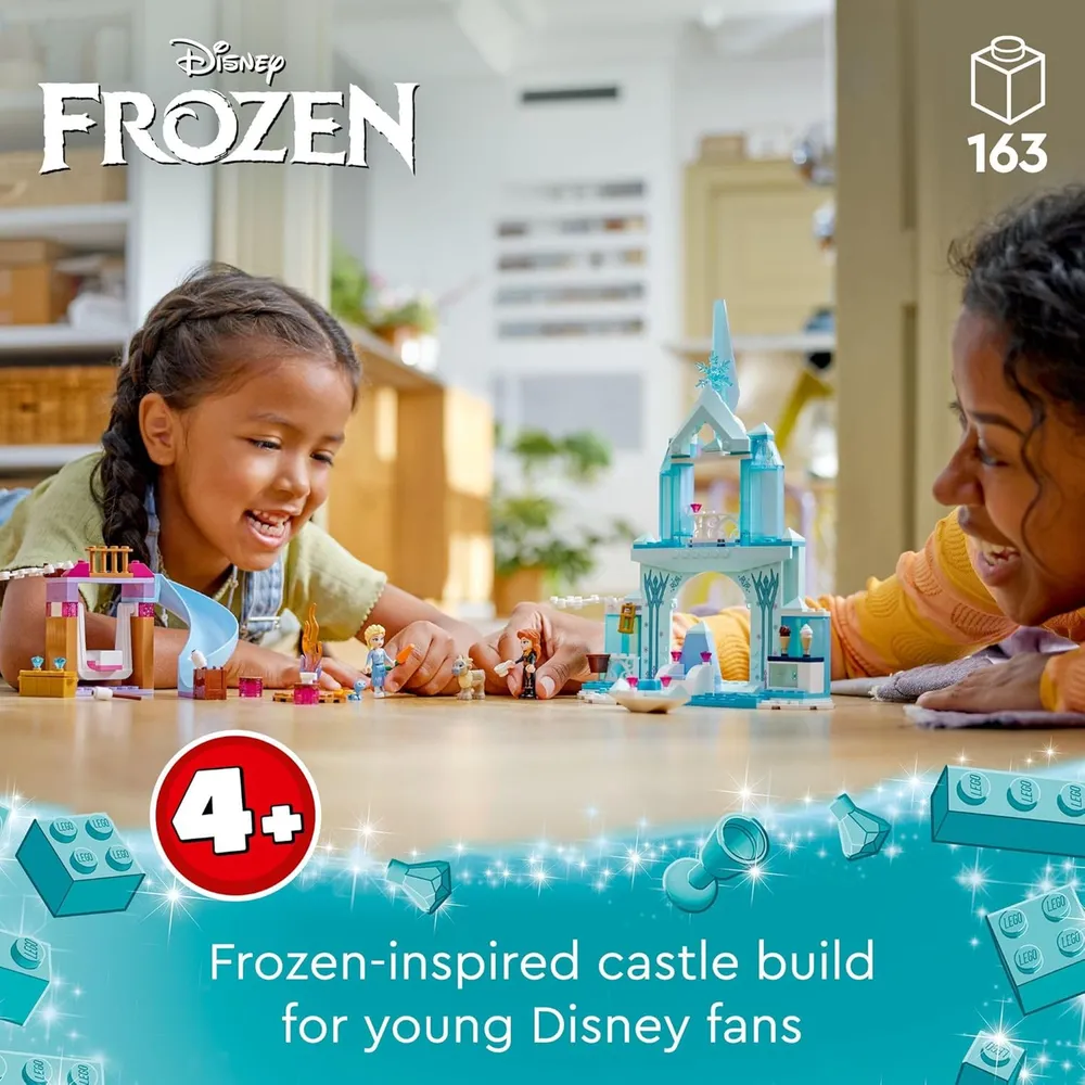 Lego Disney Frozen Castillo de la princesa Elsa, set de construcción para niños