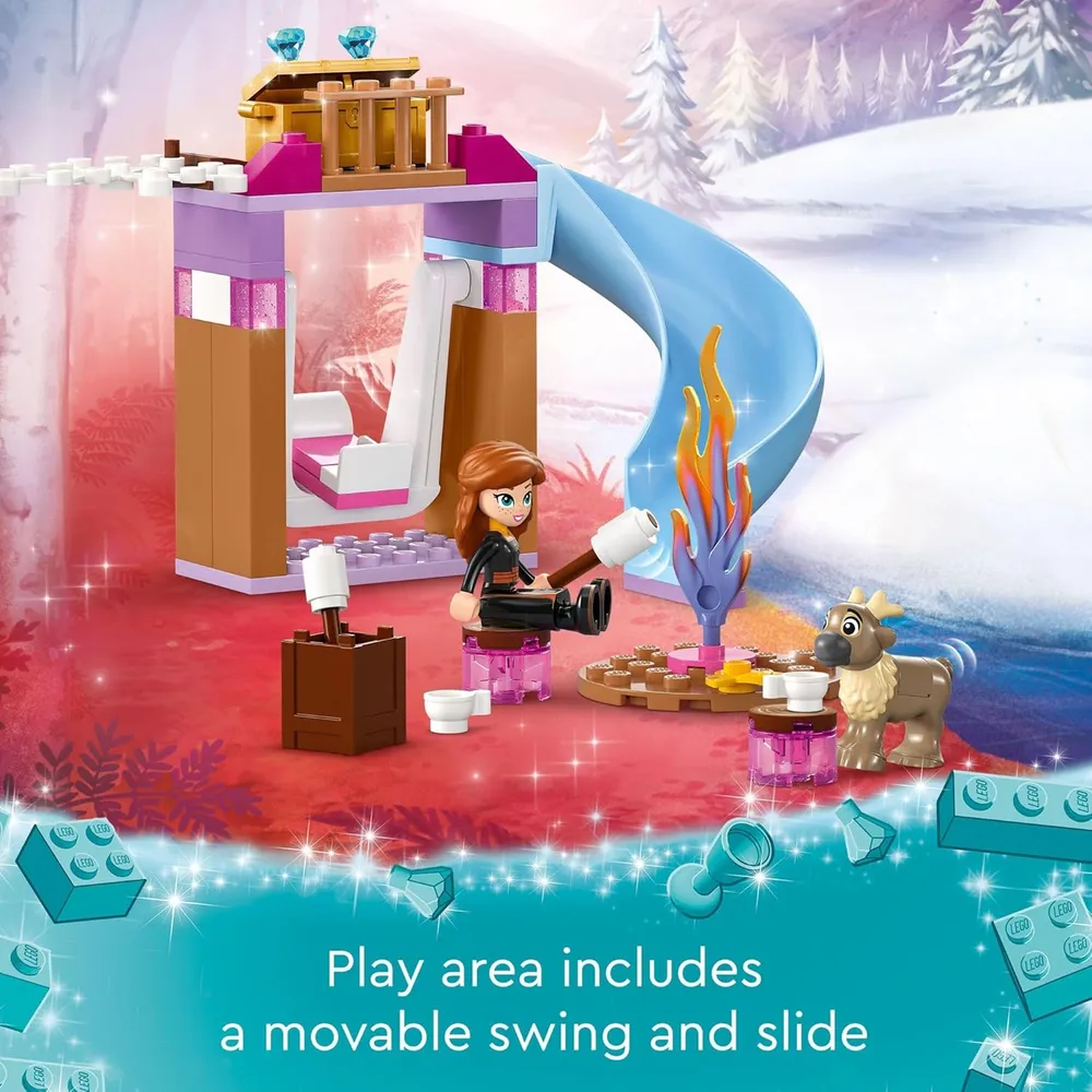Lego Disney Frozen Castillo de la princesa Elsa, set de construcción para niños