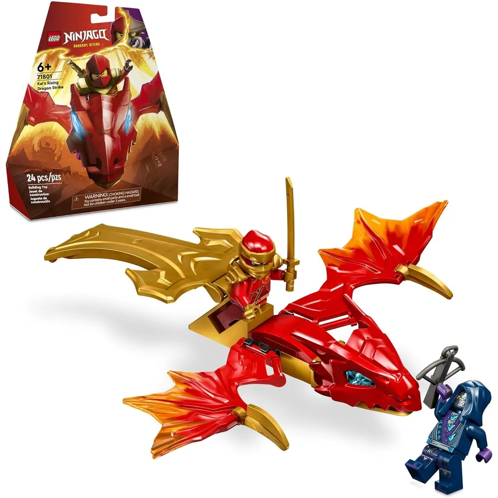 Lego Ninjago Kai's Rising Dragon Strike, set de batalla ninja con minifigura