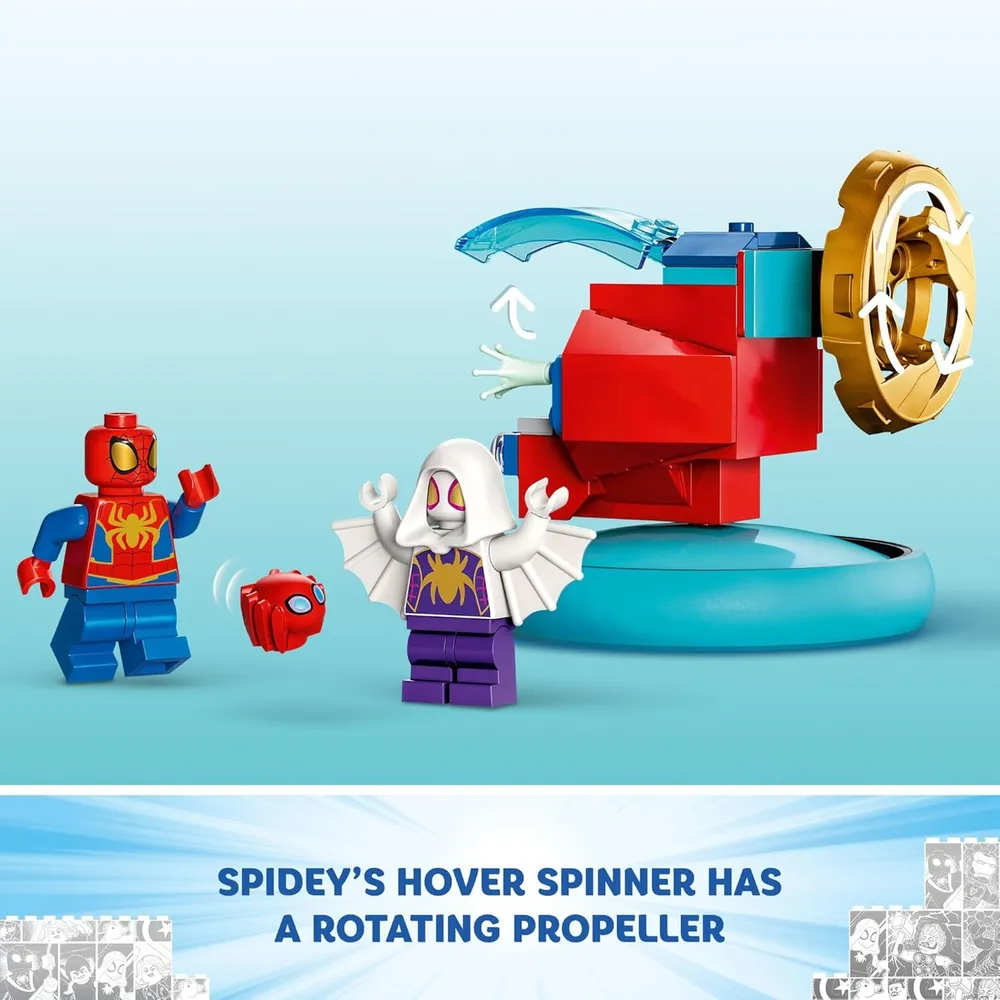 Lego Marvel Spidey vs. Duende Verde, juguete de Spider-Man para niños 4-6 años