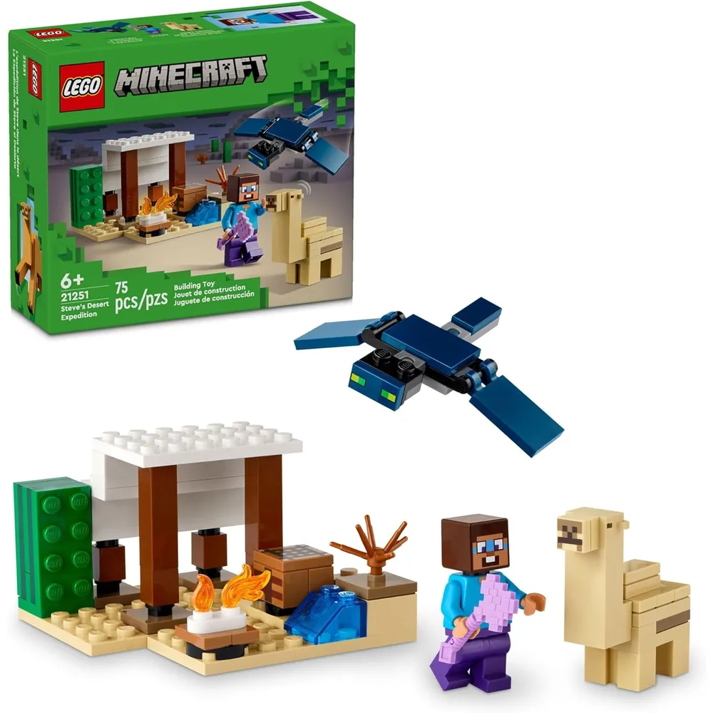 LEGO MINECRAFT EXPEDICIÓN AL DESIERTO DE STEVE
