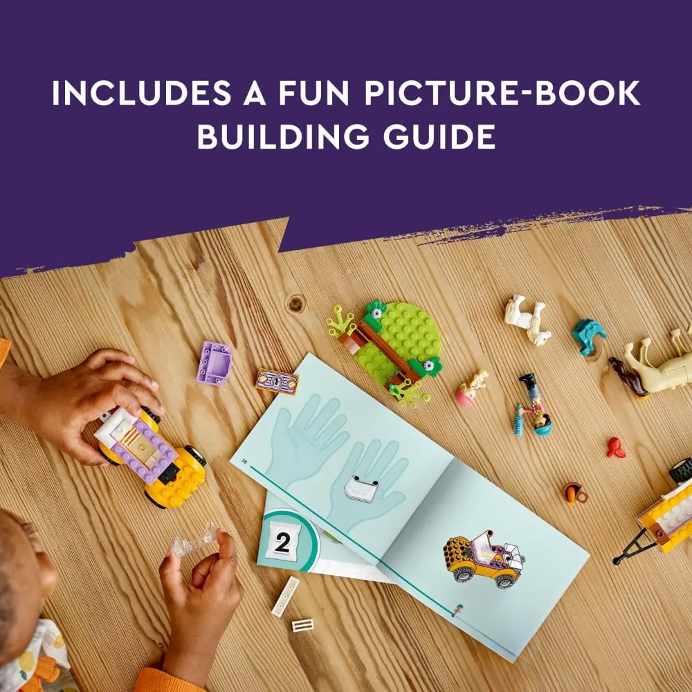 Lego Friends Remolque para caballos y ponis, juguete de construcción para niños 4+